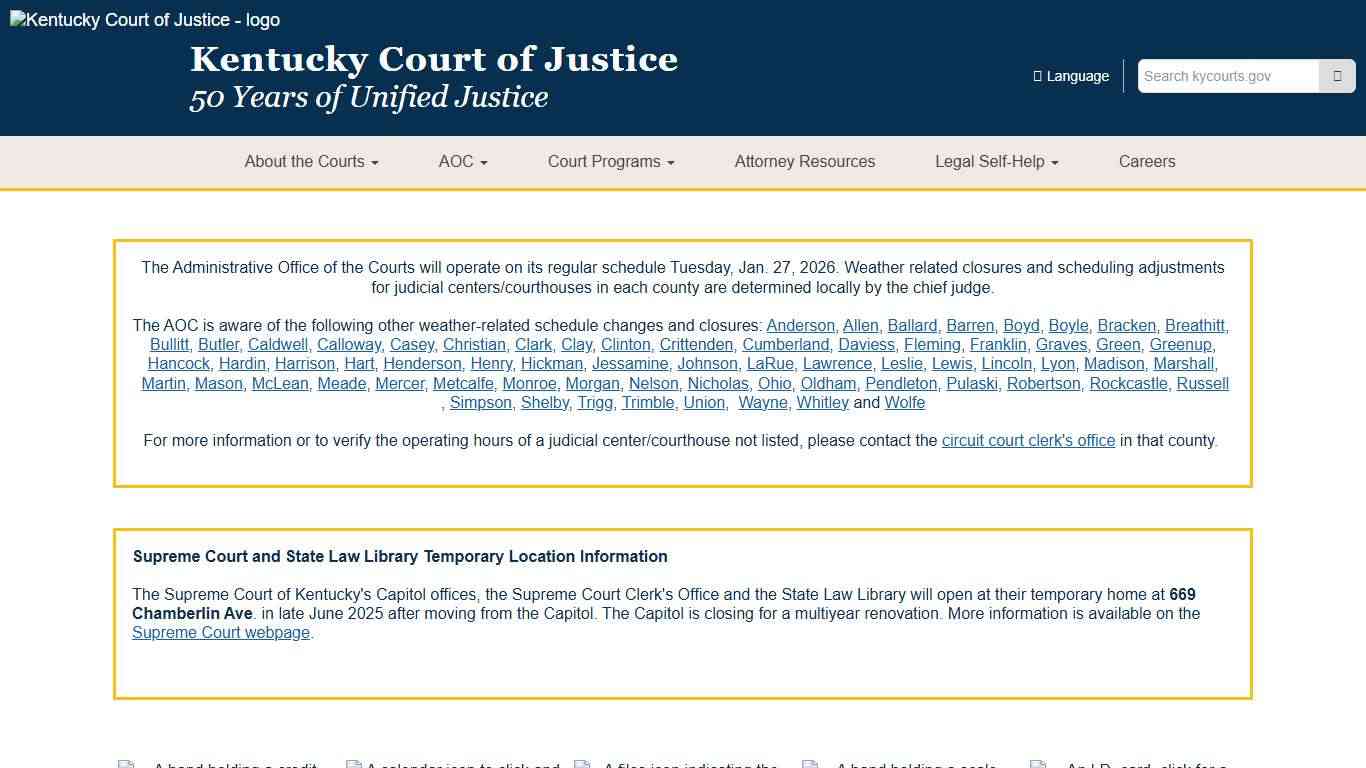 Kentucky Court of Justice - Kentucky Court of Justice